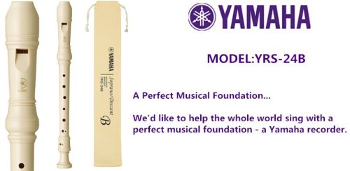 Yamaha Sopran Barock YRS-24B Blockflöte