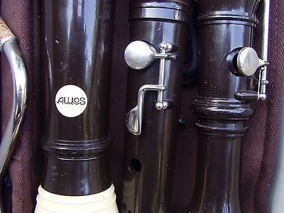 Aulos basszus barokk S-csővel "533" furulya