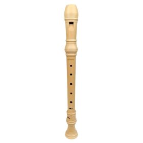  Schneider 40807 S, Sopran Barock Ahorn Blockflöte, dreiteilig, klassische Form