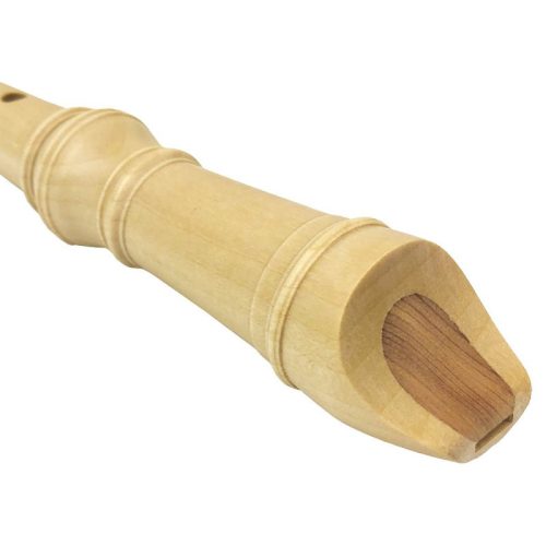 Schneider 40807 S, Sopran Barock Ahorn Blockflöte, dreiteilig, klassische Form
