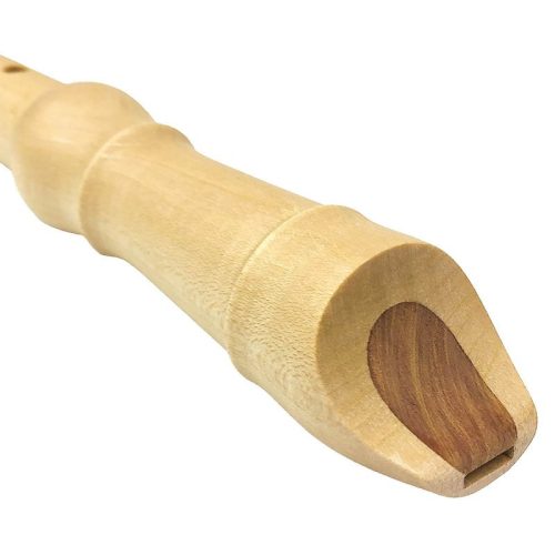 Schneider 40803 D, Alt Deutsch Ahorn Blockflöte, dreiteilig, (ohne Klappen)