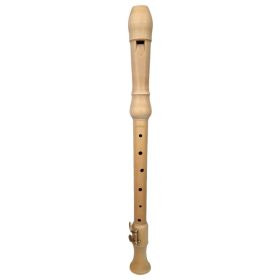   Schneider 40803 a, Alt Deutsch Ahorn Blockflöte, dreiteilig, (mit Klappen)