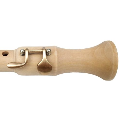 Schneider 40803 a, Alt Deutsch Ahorn Blockflöte, dreiteilig, (mit Klappen)