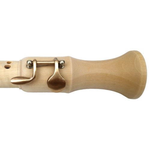 Schneider 40803 Ae, Alt Barock Ahorn Blockflöte, dreiteilig, (mit Klappen)