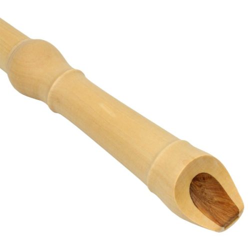 Schneider 40803 Be, 'C' Tenor Barock Ahorn Blockflöte, dreiteilig, mit Klappen