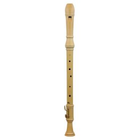   Schneider 40807 B, 'C' Tenor Barock Blockflöte, dreiteilig, mit Klappen