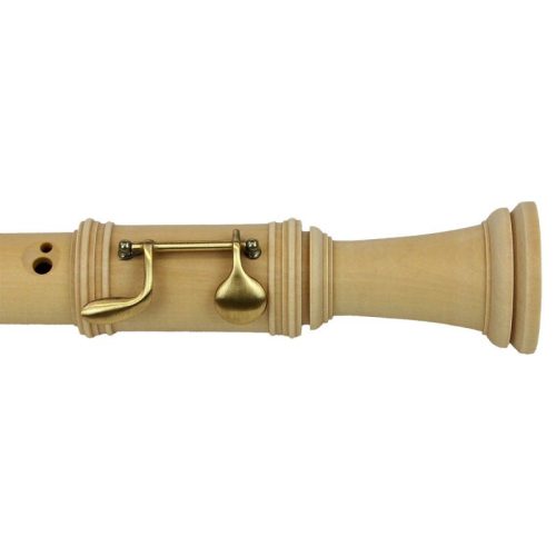 Schneider 40807 B, 'C' Tenor Barock Blockflöte, dreiteilig, mit Klappen