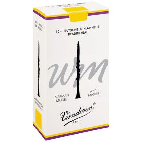 Vandoren Bb Klarinette Blatt, White Master 4