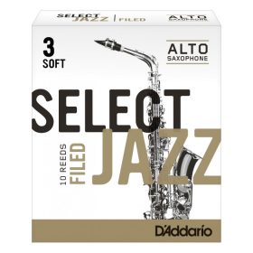 D'Addario Alt Saxophon Blatt 3S, Select Jazz Filed