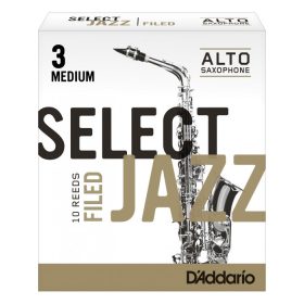 D'Addario Alt Saxophon Blatt 3M, Select Jazz Filed