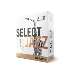D'Addario Alt Saxophon Blatt 3H, Select Jazz Unfiled