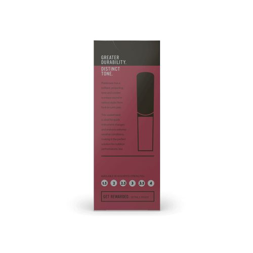 D'Addario Tenor Saxophon Blatt 2 Plasticover