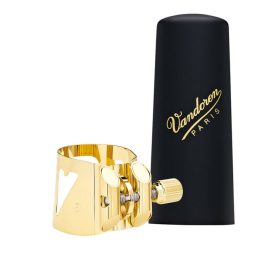 Vandoren Alt Saxophon Optimum Gold Ligatur + Kunststoffkappe