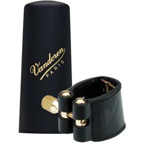 Vandoren Alt Saxophon Lederligatur + Kunststoffkappe