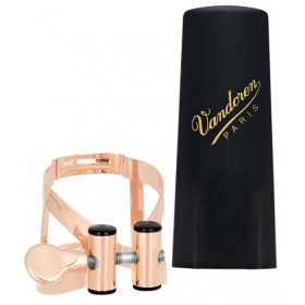   Vandoren Bariton Saxophon M/O vergoldete Ligatur + Kunststoffkappe