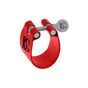   BG LFB9 Bb Klarinette Ligatur und Kappe 'Flex', rot