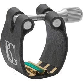   BG L4SR Ligatur und Kappe komplett, Bb Klarinette Super Revelation (Leder/Kunststoff)