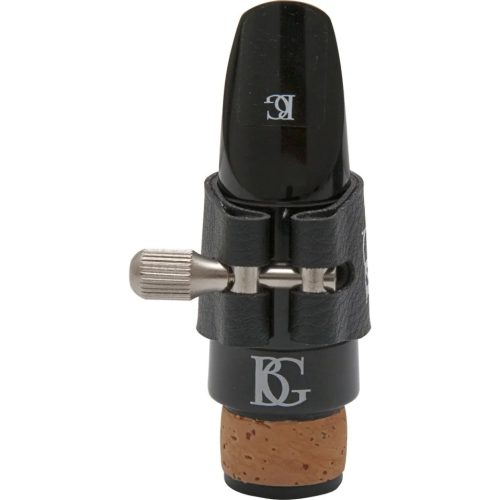 BG L4SR Ligatur und Kappe komplett, Bb Klarinette Super Revelation (Leder/Kunststoff)