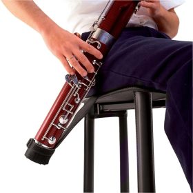 BG B06 Fagott Halsriemen mit Stuhlzug, Lederstiefelhalter