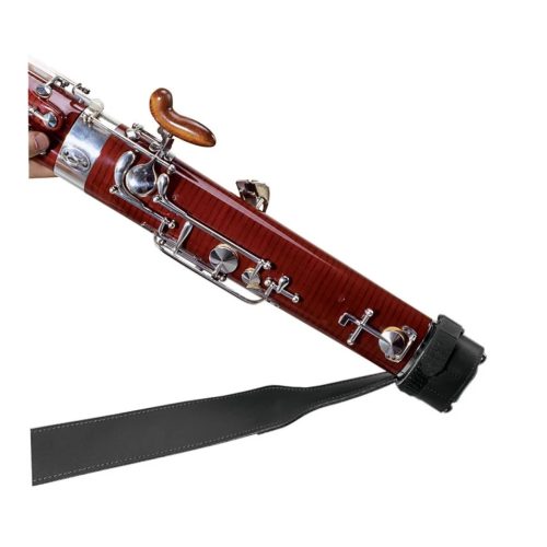 BG B06 Fagott Halsriemen mit Stuhlzug, Lederstiefelhalter