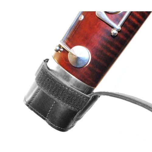 BG B06 Fagott Halsriemen mit Stuhlzug, Lederstiefelhalter