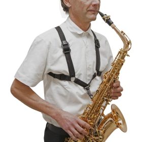   BG S40 SH Herren Alt/Tenor/Bariton Saxophon Gurt, Kunststoffhaken