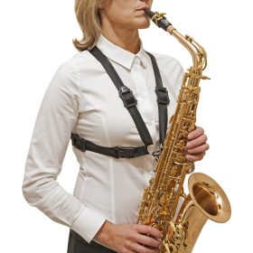 BG S41 M Damen Alt/Tenor/Bariton Saxophon Gurt, Metallhaken