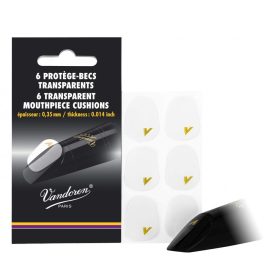   Vandoren 0,35 mm transparente Mundstenschutz/Stück (1 Packung: 6 Stück)