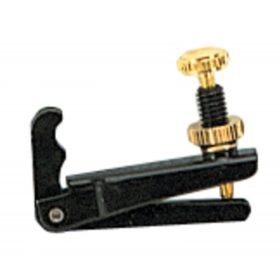   Wittner 906014 Violin Feinstimmer für Darm/Stahlsaiten, Schwarz-Gold 4/4-3/4