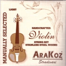 Arakoz light Violin Saitensatz 1/2