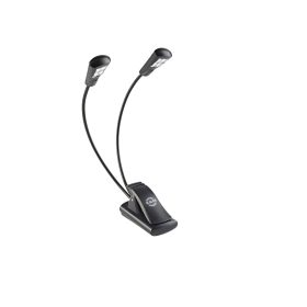   K&M 12246 "Double4 LED FlexLight" Notenpultbeleuchtung 2*4 LEDs