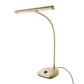 K&M 12297 LED Klavierlampe (gold)