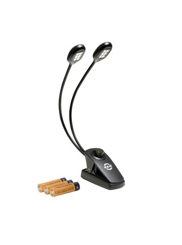 K&M 12271 Notenpultbeleuchtung "Twin Head Pro", 2*6 LEDs