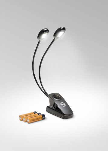 K&M 12271 Notenpultbeleuchtung "Twin Head Pro", 2*6 LEDs
