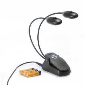   K&M 12270 "Twin Head" Notenpultbeleuchtung, 2*4 LEDs