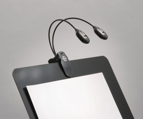 K&M 12270 "Twin Head" Notenpultbeleuchtung, 2*4 LEDs