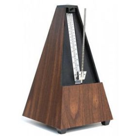 Wittner 845131 Metronom Pyramide braun