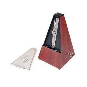 Wittner 802K Metronom Pyramide Plexiglasfront, mahagoni