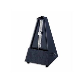 Wittner 855161 Metronom Pyramide schwarz, mit Glocke