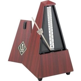 Wittner 801M Metronom Pyramide Holz, matt mahagoni