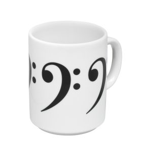 Vienna World Tasse mit Bassschlüssel (F-Schlüssel)