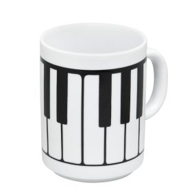 Vienna World Tasse mit Klaviertasten
