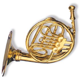 Vienna World Anstecker, Horn