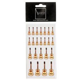 Vienna World Aufkleber, Gitarre