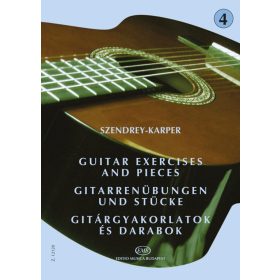 Szendrey-Karper: Gitárgyakorlatok és darabok 4.