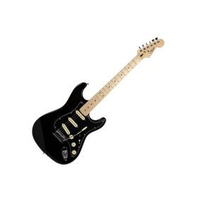 Flight EST11 elektromos gitár stratocaster, fekete