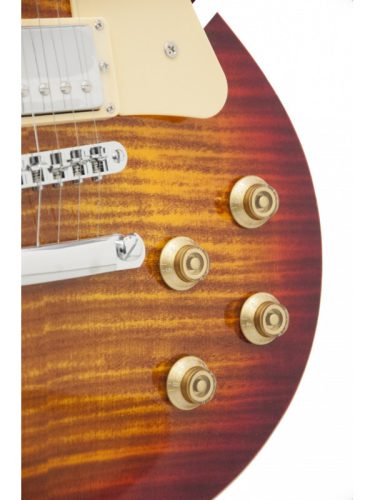 Flight ELP10 CSB elektromos gitár Les Paul, mahagóni test-nyak, sunburst