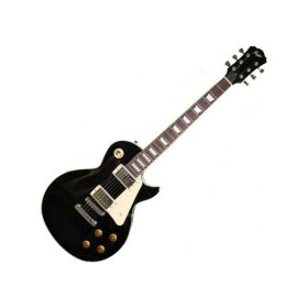   Flight ELP10 BK elektromos gitár Les Paul, mahagóni test-nyak, fekete