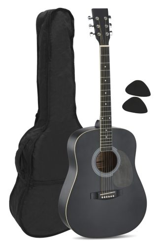 Gewa Pure acoustic guitar 41, black