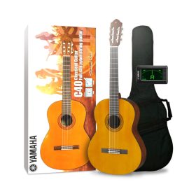 Yamaha C-40 klasszikus gitár 4/4 Pack/készlet